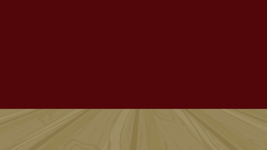 A 2D vector animated greeting for Happy Chinese New Year featuring a steaming bowl of hot soup on a wooden table flanked by hanging Chinese lucky coin pendants. This motion graphic is ideal for Lunar New Year food promos, Asian restaurant marketing, festive social media greetings, and holiday video overlays.