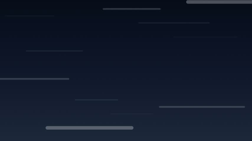 A sleek, flat-style animated fighter jet flying at high speed through a dark sky. The motion graphics depict the aircraft leaving a fiery exhaust trail with stylized horizontal speed lines, suggesting rapid movement or supersonic flight. This minimalist vector animation is ideal for projects related to aviation, defense, military technology, aerospace engineering, or fast-paced action sequences in digital presentations and motion design.