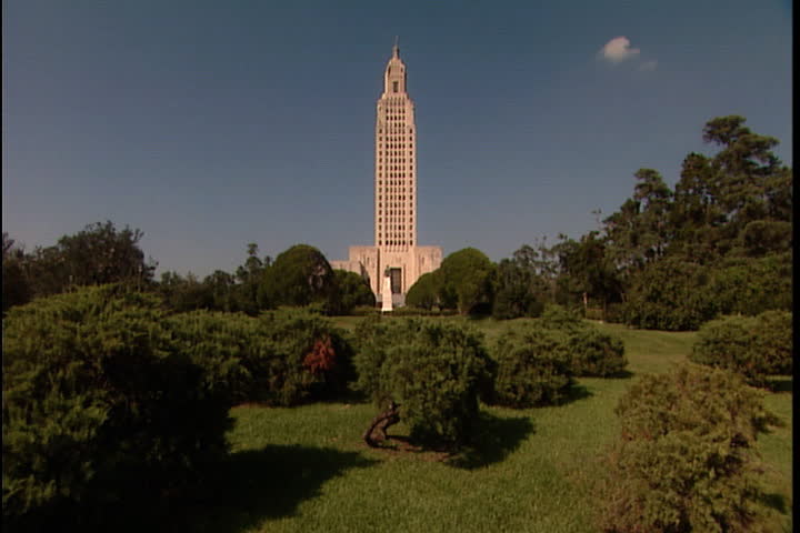 Louisiana State Capitol Building in Baton Rouge, Louisiana.