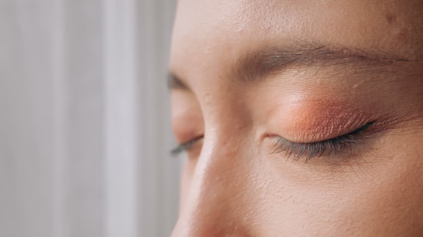 Close-Up Portrait of a Woman