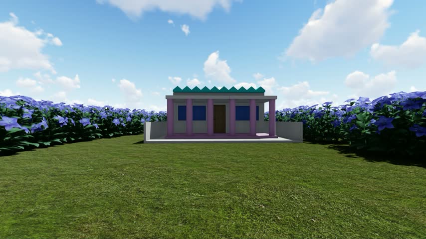 Modern Tourist Cottage in Forest 