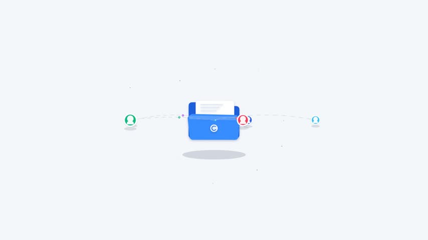 Digital Payment Transaction Finance Network Animation