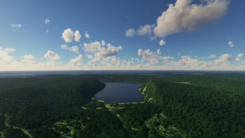 3D - Aerial shot of Devil
