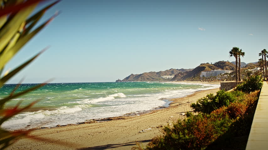 Mojácar Playa Beach, Andalusia, Spain