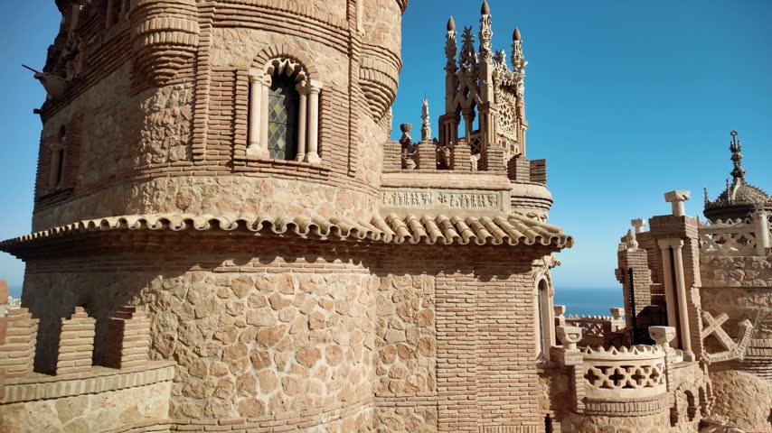 Castillo de Colomares is a monument, in the form of a castle, dedicated to the life and adventures of Christopher Columbus. Benalmadena in Spain
