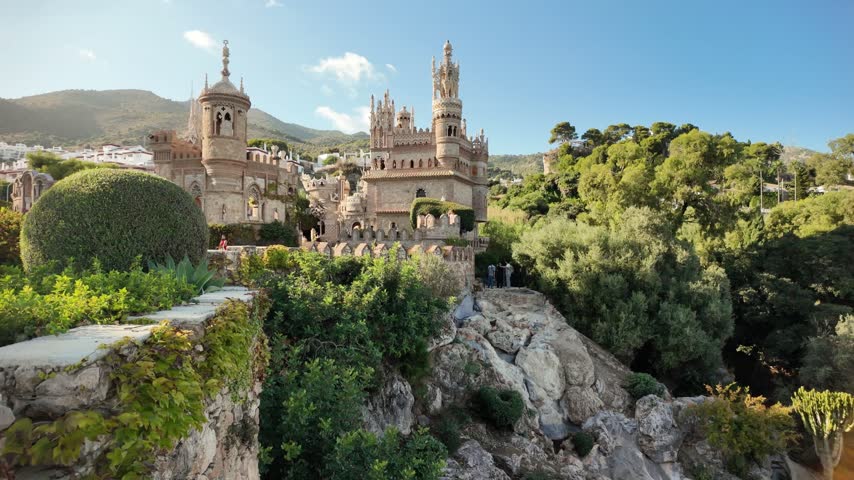Castillo de Colomares is a monument, in the form of a castle, dedicated to the life and adventures of Christopher Columbus. Benalmadena in Spain