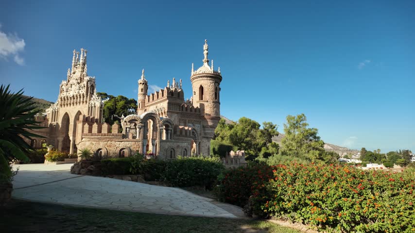 Castillo de Colomares is a monument, in the form of a castle, dedicated to the life and adventures of Christopher Columbus. Benalmadena in Spain