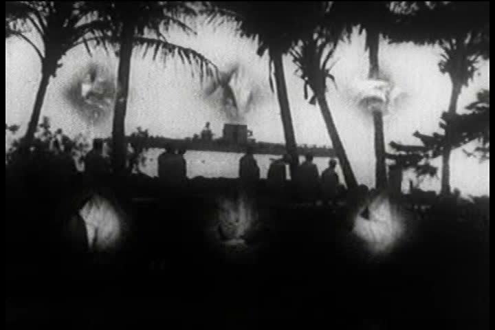 1940s - Naval sailors explore and fly planes in Hawaii