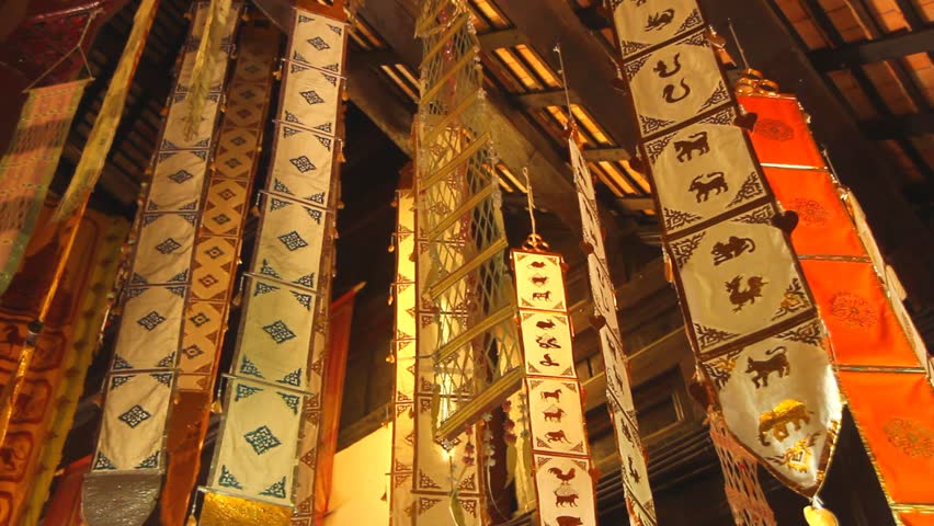 Traditional flag of Northern Thailand.