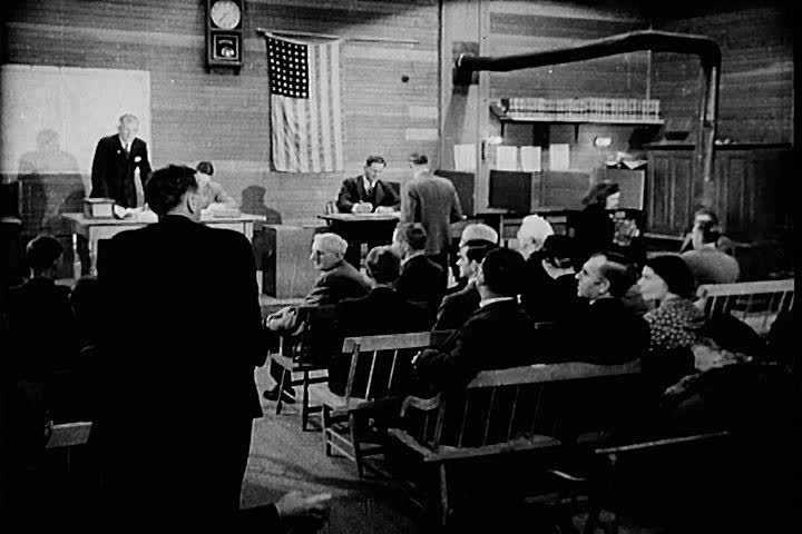 1940s - As Joseph speaks at a town hall, his minister remembers when he first arrived in town during the 1940s