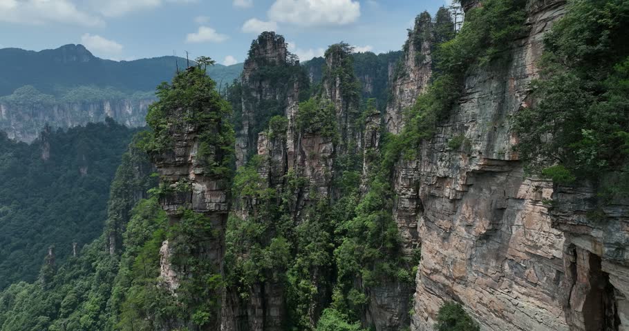 Beautiful landscape in Zhangjiajie, China	