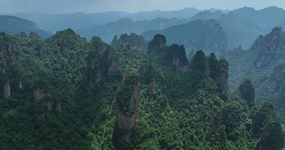 Beautiful landscape in Zhangjiajie, China	