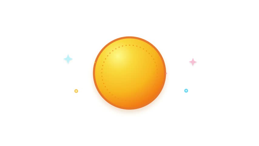 Cute golden coin character featuring a dollar symbol, smiling face, and colorful decorative stars. Bright orange and yellow cartoon vector illustration on a white background, representing money, savings, currency, wealth, and financial concepts.
