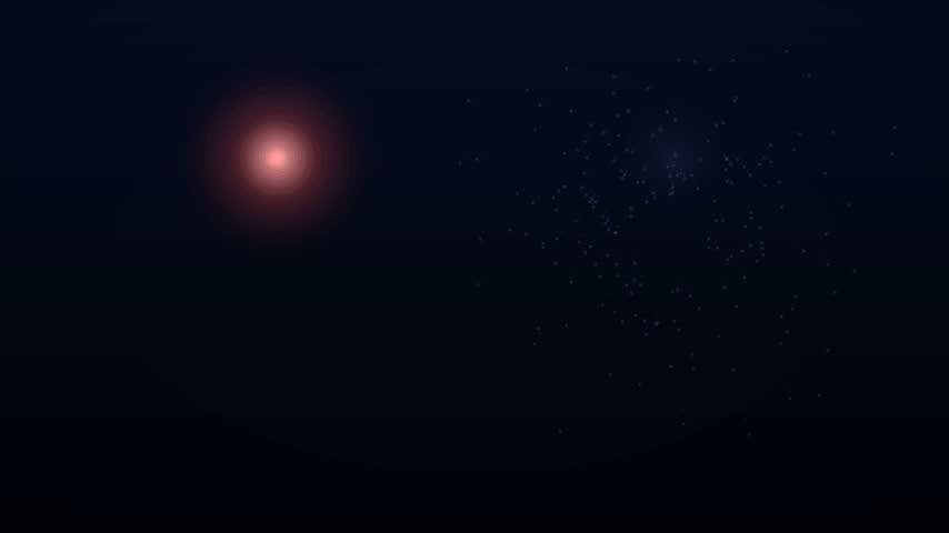 colorful fireworks exploding in the night sky