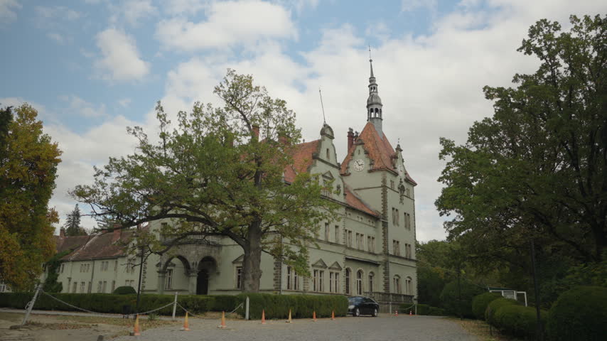 A Historic Neo-Renaissance Palace in the Ukrainian Carpathians