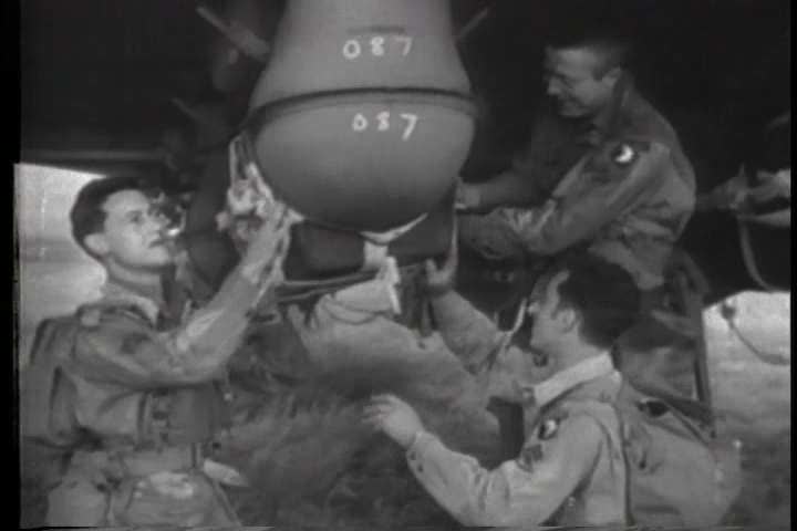 1940s - Allied forces prepare for the invasion of France during World War 2