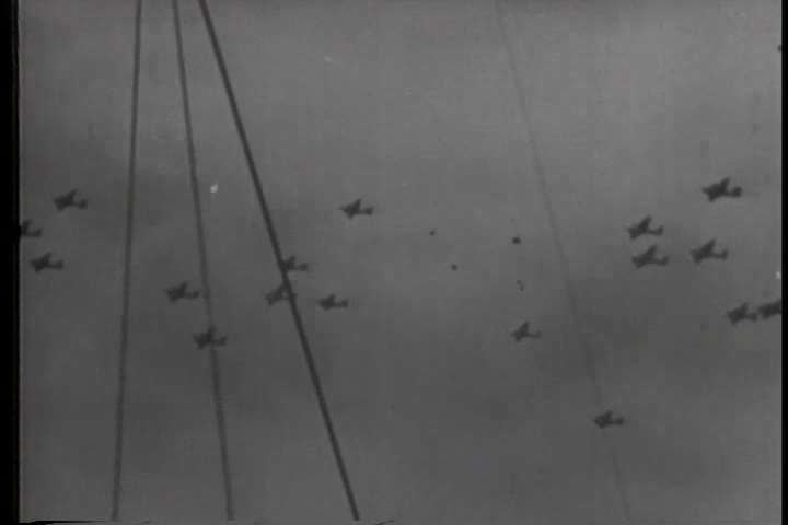1940s - Allied forces prepare for the invasion of France during World War 2