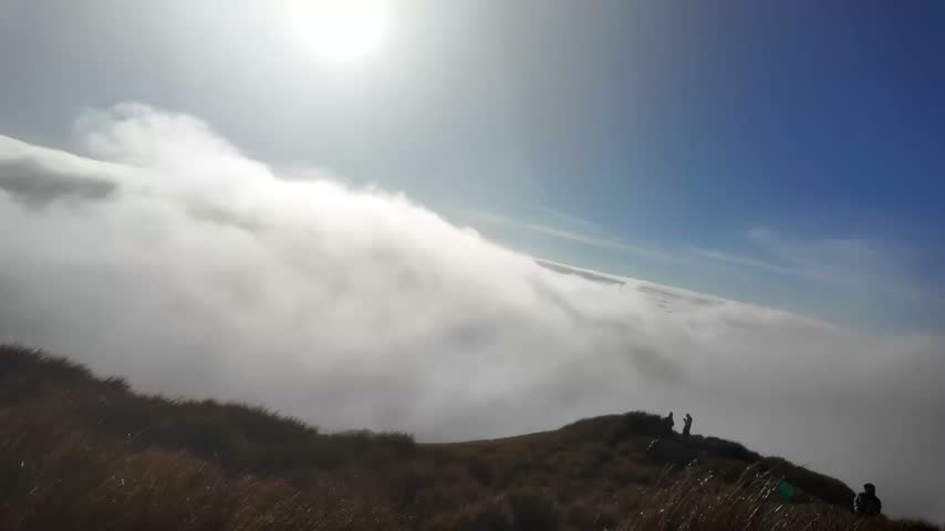  A view from the top of Mt. Pulag. The 3rd highest mountain in Philippines and highest mountain in Luzon. Great view