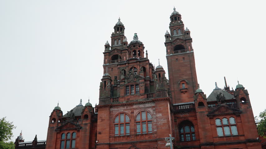 Kelvingrove Art Gallery and Museum, a historic cultural landmark in Glasgow, Scotland, UK - 10 September 2026.