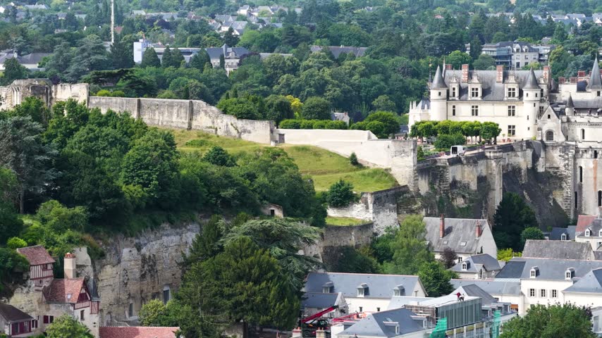 Amboise, located in the Indre-et-Loire department of the Centre-Val de Loire region in France, is a historic riverside town known for its royal chateau and scenic Loire Valley views.