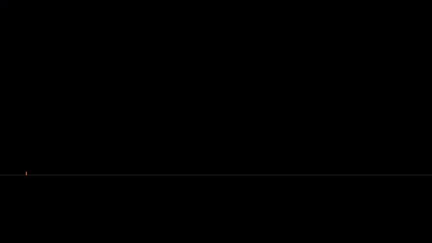 Minimalist vector illustration of neon lines forming a ladder and geometric shapes on black