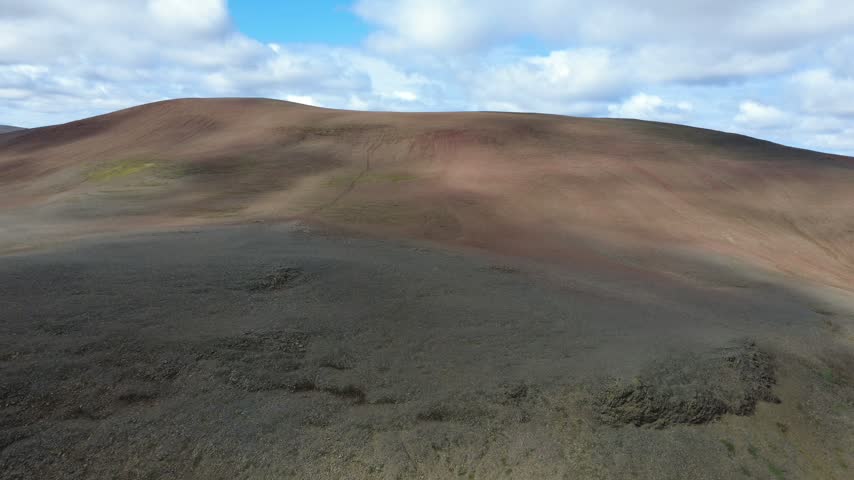 Scenic Landscape in Iceland Nature