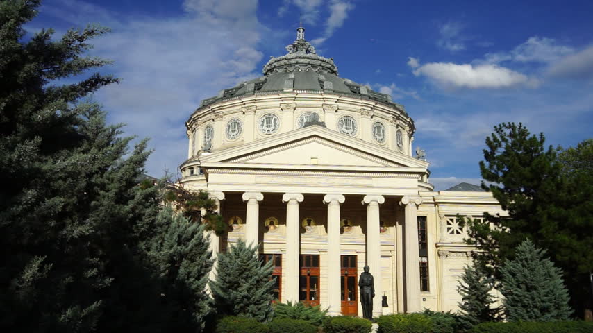 Bucharest Romanian Athenaeum or Ateneul Roman Bucuresti