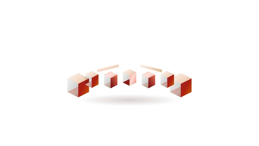 background Modular Bridge Motion Graphic