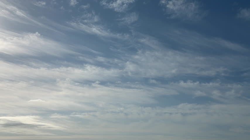 White Clouds Embracing the Blue Sky