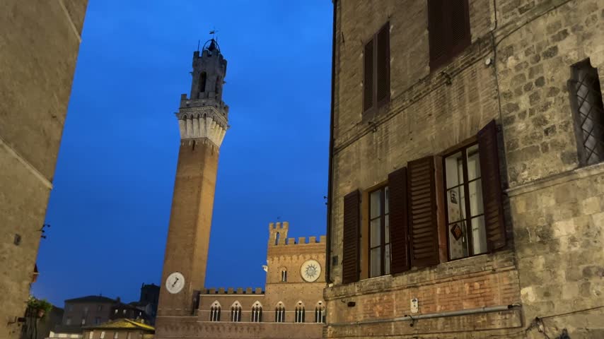 Torre del Mangia, one of Italy
