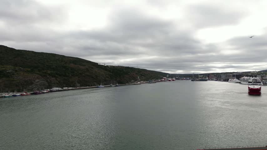 shot of the lake of St. John
