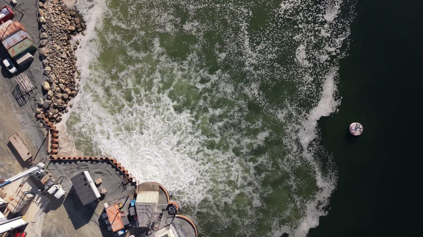 An overhead view reveals Nova Scotia Power