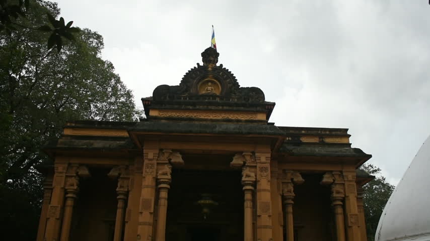 Mansion of Lord Buddha at Kelaniya Raja Maha Viharaya, Kelaniya, Sri Lanka.