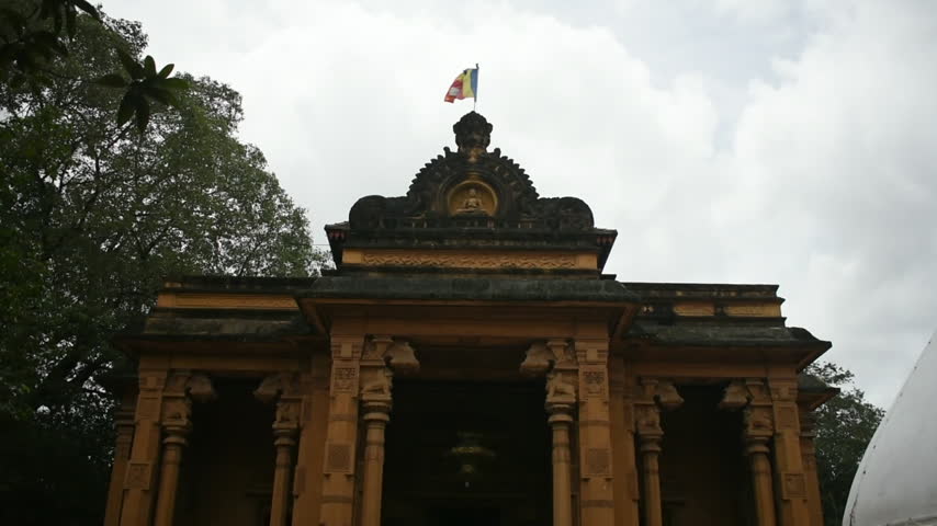 Mansion of Lord Buddha at Kelaniya Raja Maha Viharaya, Kelaniya, Sri Lanka.