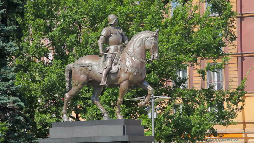 Szczecin Colleoni Monument Poland