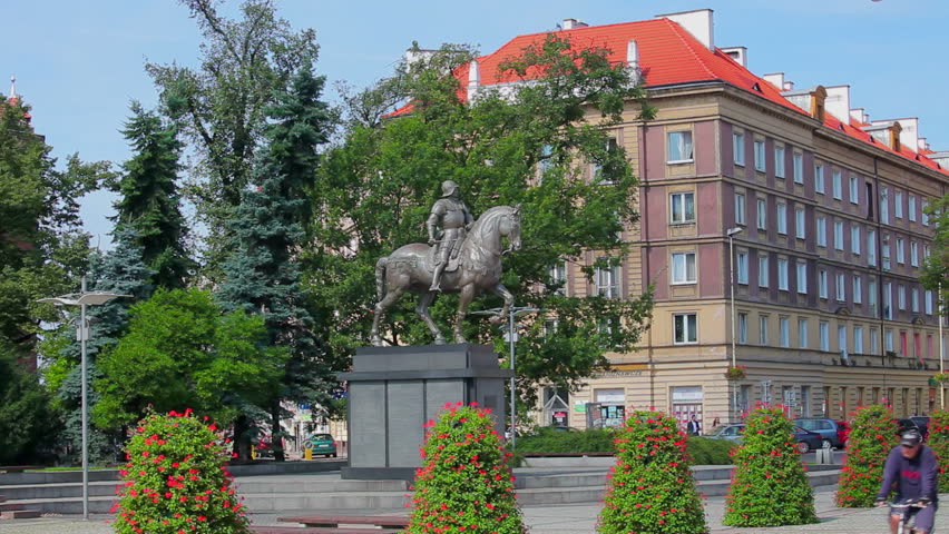 Colleoni Monument Szczecin Poland