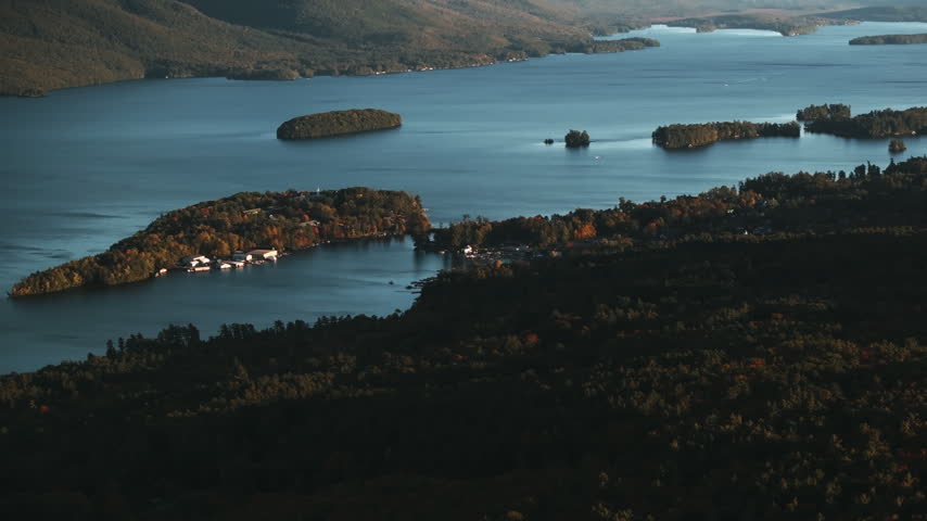 Drone footage of Lake George. Shot in New York State’s Adirondack Mountains.