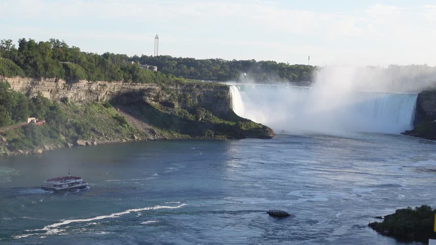 Canadian Horseshoe Falls Scenic Boat Trip in Niagara Falls, Canada