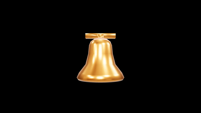 Authentic 3D Liberty Bell in antique cast bronze with wooden yoke spinning 360 loop for USA 250 in 4K ProRes 4444