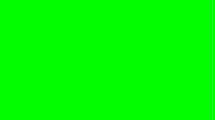 Animated icon of a gift box with a Valentines Day theme set against a green screen offering a surprise message for loved ones