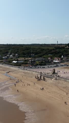 Omaha beach France Normandy D-day