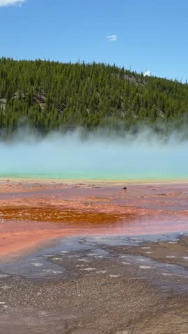 Yellowstone National Park - Grand Prismatic Spring