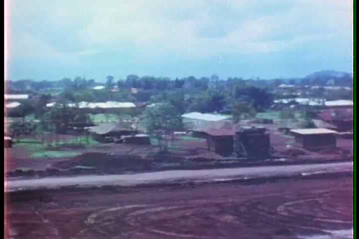 1960s - The 11th armored cavalry regiment secures their camp during the Vietnam War
