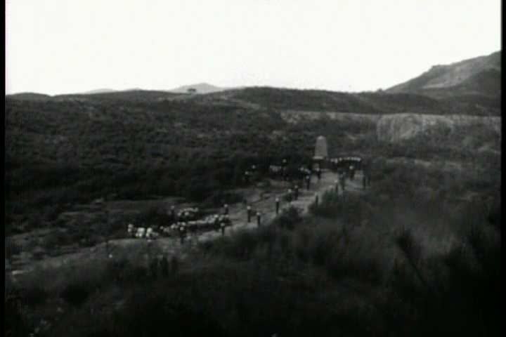 1950s - A memorial is held for the soldiers who fought and died in Korea during the Korean war