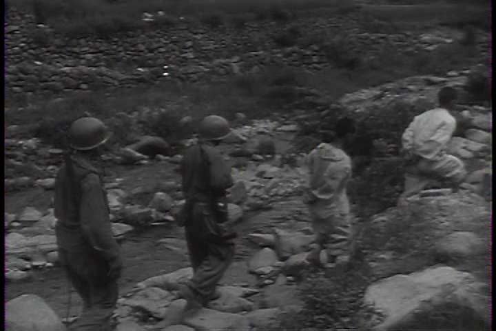 1950s - The 25th infantry division battles communist forces in Korea during the Korean War