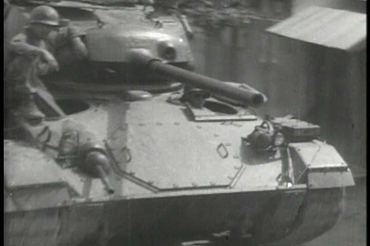 1950s - The 24th infantry division battles communist forces in Korea during the Korean War