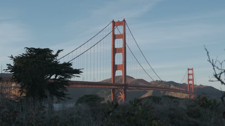 Golden Gate Bridge at sunset	