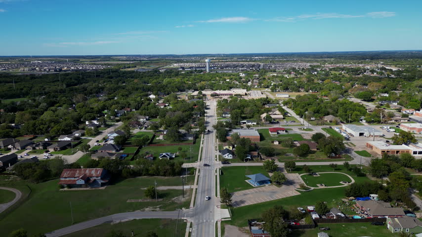 Princeton Texas City Street and Neighborhood
