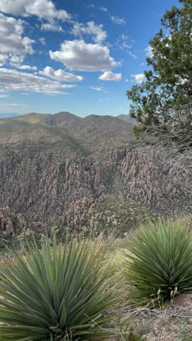 Chiricahua National Park, Arizona - Views from Sugarloaf Mountain hike