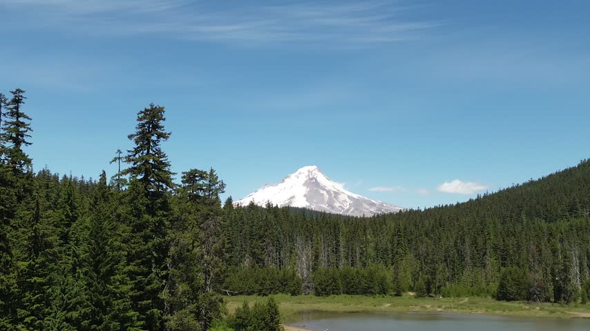 Over Frog Lake - Mt Hood National Forest, Oregon